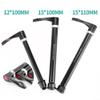 Bike Front Fork Spindle Lock, Quick Release Thru Axle, 12x100mm 15x100/110mm Axle, Lightweight Alloy Wheels Hub Front and Rear Clip Bolt Lever Axle Set (15x100mm) view 4