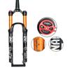 HIMALO Mountain Bike Suspension Fork 26/27.5/29 Bike Fork Travel 100mm Bike Air Suspension Fork 1-1/2'' Tapered Tube Manual/Remote Lockout AM XC Bicycle Front Fork QR 9mm(Manual,26inch) view 4