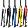 HIMALO Mountain Bike Rigid Fork 26 27.5 29 Carbon Fiber Bike Fork Disc Brake Rigid Forks 1-1/2" Tapered Threadless Ultralight 9mm QR Hard Forks(Black,27.5'') view 4