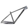 HIMALO 27.5er 29er Bike Frame 15''/17''/19'' Hardtail Mountain Bike Frame XC/AM Carbon Rigid Frame Disc Brake QR 135mm Internal Routing(Dark Gray,29 * 17'') view 1