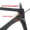HIMALO Carbon Road Bike Frameset Breaking Wind Racing Frame 46/48/50/52/54cm C Brake 100/130mm QR Internal Routing Frame Black, for 700C Wheels(46CM) view 3