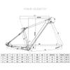 HIMALO Carbon Mountain Bike Frame 27.5er 29er Bike Frame Disc Brake Thru Axle 142mm/148mm XC Hardtail Frame 15''/17''/19'' Internal Routing(Dark Grey,19'') view 2