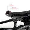 HIMALO Mountain Bike Frame Carbon Fiber Trail Bike Frame 27.5/29er 15''/17''/19'' Suspension Frame Travel 120mm Boost Thru Axle 12x148mm Disc Brake XC/AM/DH(Red,27.5 * 15'') view 4