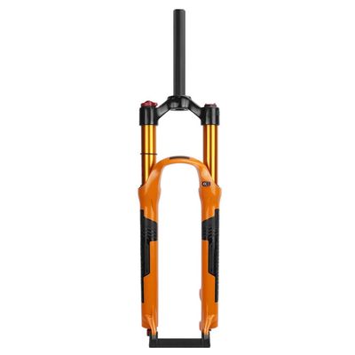HIMALO 26/27.5/29 Inch Bike Air Suspension Fork Travel 100mm Rebound Adjust 1-1/8 Straight Tube QR 9mm Manual Lockout AM XC Mountain Bike Front Forks Ultralight(26'')