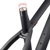 HIMALO Hardtail Mountain Bike Frame 26er/27.5er Disc Brake Rigid Frame 17'' Aluminum Alloy Bike Frame Thru Axle 12x142mm Internal Routing(Light Green) view 3