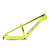 HIMALO 20er BMX Frame 10.5'' Carbon Fiber Bike Bike Frame QR 135mm Disc Brake Frame Internal Routing Unisex(Yellow) view 1