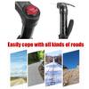 HIMALO Bike Fork 26/27.5/29 Inch Mountain Bike Suspension Forks Air Fork 80mm Travel Rebound Adjust Thru Axle Bicycle Front Fork 1-1/8'' Straight/Tapered Romete Lockout(Straight,27.5inch) view 4