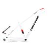HIMALO Carbon Hardtail Mountain Bike Frame 27.5er 29er Disc Brake Bike Frame 15''/17''/19'' XC Internal Routing Frame Thru Axle 12 * 148mm Boost(White,19'')