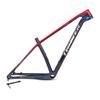 HIMALO Bike Frame 27.5er 29er Carbon Fiber Hardtail Mountain Bike Frame 15''/17''/19'' Disc Brake Thru Axle 12 * 148mm Boost Frame XC Internal Routing(Red,27.5 * 19'') view 1