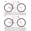 HIMALO Carbon Mountain Bike Frame 27.5er 29er Bike Frame XC AM Hardtail Bike Frame 15''/17''/19'' Disc Brake QR 135mm Internal Routing(Silver,27.5 * 17'') view 2
