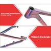 HIMALO Carbon Mountain Bike Frame 27.5er 29er Bike Frame XC AM Hardtail Bike Frame 15''/17''/19'' Disc Brake QR 135mm Internal Routing(Silver,27.5 * 17'') view 3