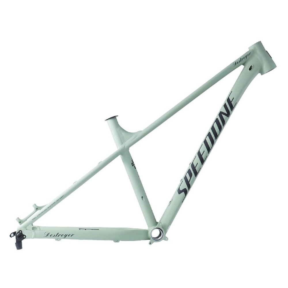 HIMALO Bike Frame 27.5er 29er Hardtail Mountain Bike Frame S/M/L Disc Brake Aluminum Alloy Frame XC Thru Axle 12 * 148mm Internal Routing(Green,29'' L)