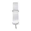 White Adjustable Height Tennis Net Straps with Stainless Steel Buckle Tennis Net Center Strap for Multi Player Matches view 2
