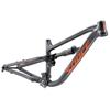 HIMALO Mountain Bike Suspension Frame 24er 320mm Soft Tail Bike Frame Max Travel 135mm Aluminum Alloy Disc Brake Frame Boost Thru Axle 148mm,with Rear Shocks(Black) view 1