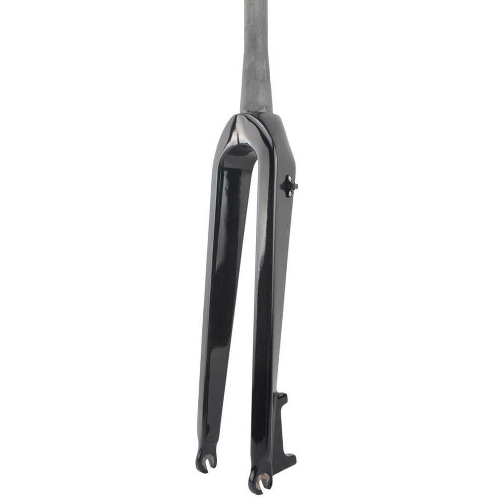 HIMALO 26/27.5/29 Mountain Bike Rigid Fork Carbon Bike Fork 1-1/2'' Tapered Steerer Tube Disc Brake Front Fork QR 9x100mm(Glossy Black,29'')