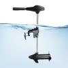 40LB Thrust Electric Trolling Motor 12V 1700RMP 3.7MPH Outboard Brush Motor 34A 408W Fishing Boat Marine Engine 50DB F5-R3 Speed for Canoes Dinghies Inflatable Boats