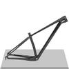 HIMALO Carbon Bike Frame 27.5er 29er Hardtail Mountain Bike Frame 15''/17''/19'' XC AM Disc Brake Frame QR 135mm Internal Routing(Glossy Black,27.5 * 15'') view 1
