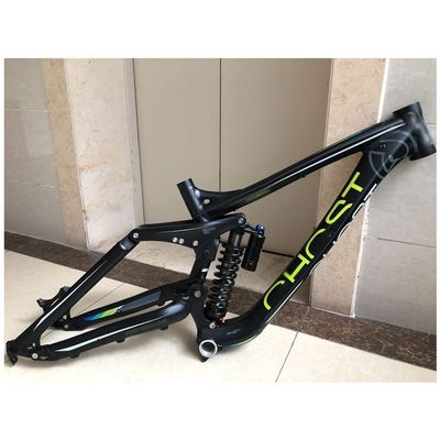 HIMALO Downhill Bike Frame 26er/27.5er Trail Mountain Bike Suspension Frame Travel 200mm Aluminium Alloy Disc Brake Frame Thru Axle 12 * 142mm XC/AM/DH(M/Medium)
