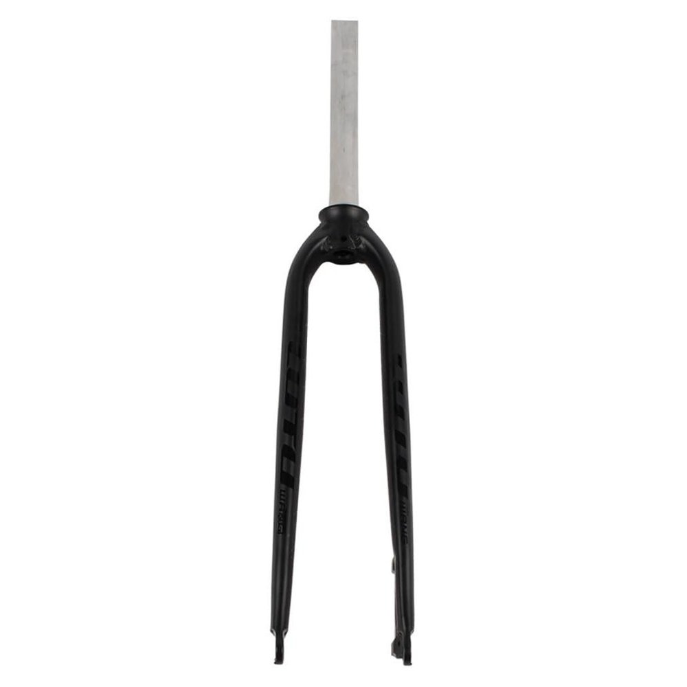HIMALO Mountain Bike Rigid Fork 26/27.5/29 Disc Brake Bike Fork Quick Release Aluminum Alloy Rigid Fork 1-1/8" Straight QR(Black,29'')