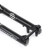HIMALO DH Mountain Bike Suspension Fork Downhill 26/27/29'' Bike Air Fork Travel 160mm Damping Adjust Double Shoulder Fork Disc Brake Thru Axle(Black,27.5inch) view 4