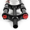 HIMALO 27.5/29'' Mountain Bike Suspension Fork DH Double Crown Bike Air Fork Travel 150mm 1-1/8 Straight Fork Rebound Adjustable Manual Lockout Thru Axle 15 * 100mm(29'') view 3
