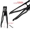 HIMALO 27.5/29er Suspension Bike Frame Carbon Fiber Trail Mountain Bike Frame 15''/17''/19'' Travel 120mm XC/AM/DH Disc Brake Frame Boost Thru Axle 12x148mm(Orange,19'') view 4