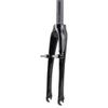 HIMALO 16/20 Inch Folding Bike Rigid Fork T800 Carbon Fork 28.6mm Straight Tube C/V Brake BMX Fork QR 9x74mm Threadless Front Fork for 305/406 Wheels(Glossy,16'')