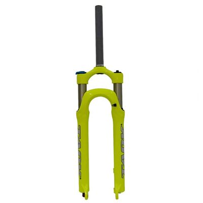 HIMALO 26/27.5/29 Inch Mountain Bike Fork Oil Suspension 80mm Travel Bike Disc Brake Front Fork 1-1/8 QR 9mm Manual Lock(29inch Yellow)