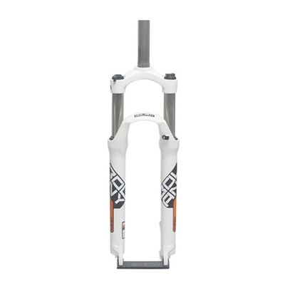 HIMALO Bike Suspension Fork 26/27.5/29 Inch Bike Fork Travel 105mm 1-1/8" Straight Mechanical Front Fork Quick Release Manual Lockout(Orange A,26'')