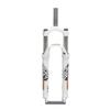HIMALO Bike Suspension Fork 26/27.5/29 Inch Bike Fork Travel 105mm 1-1/8" Straight Mechanical Front Fork Quick Release Manual Lockout(Orange A,26'') view 1