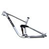 HIMALO Bike Suspension Frame 27.5er 29er Enduro Mountain Bike Frame 15.5''/17''/18'' Disc Brake XC/DH/FR Downhill Frame Boost Thru Axle,with Air Rear Shocks(Silver,18'') view 1