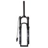 HIMALO Bike Air Fork 27.5 Mountain Bike Suspension Fork Travel 120mm XC 1-1/8" Straight Disc Brake Front Fork Remote Lockout QR 9mm(Black) view 1