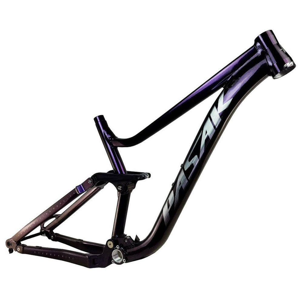 HIMALO Bike Frame 27.5er/29er Mountain Bike Suspension Frame 16''/18'' DH/XC/AM Disc Brake Frame Boost Thru Axle 148mm(Purple,27.5 * 18'')