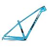 HIMALO Carbon Mountain Bike Frame 27.5er 29er Hardtail Bike Frame 15''/17''/19'' Lightweighting Disc Brake Frame QR 135MM Internal Routing(Blue,19'') view 1