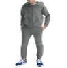 Haloumoning Boys Sweatsuits Kids Active Zip Hoodie Sweatershirt and Jogger Sweatpants 5-14 Years view 1