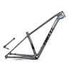 HIMALO 27.5er 29er Hardtail Mountain Bike Frame 15''/17''/19'' Carbon Bike Frame Thru Axle 12x148mm Boost Disc Brake Internal Routing(Dark Gray,17'') view 1