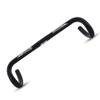 LUNJE Road Bike Handlebar 25.4mm/31.8mm Compact Bent Handlebar 420mm Aluminium Alloy Racing Handlebar Ultralight Bicycle Drop Bar(Black 25.4 * 420mm) view 1