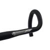 LUNJE Road Bike Handlebar 25.4mm/31.8mm Compact Bent Handlebar 420mm Aluminium Alloy Racing Handlebar Ultralight Bicycle Drop Bar(Black 25.4 * 420mm) view 3