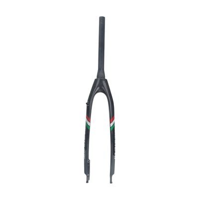 HIMALO Mountain Bike Rigid Fork 26/27.5/29 Inch Bike Carbon Fiber Fork Disc Brake Front Fork 1-1/2'' Tapered Quick Release 9mm(Black,29er)