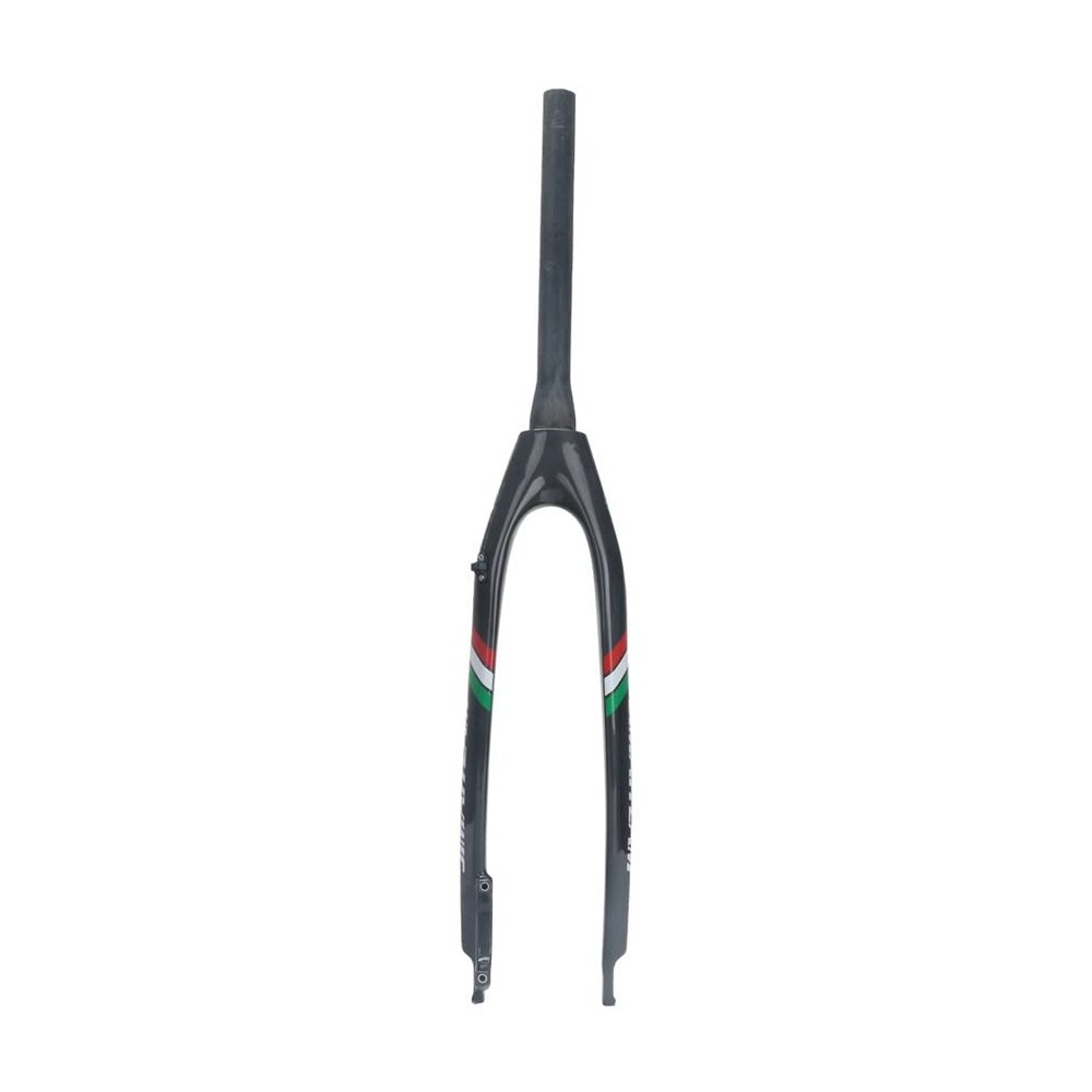 HIMALO Mountain Bike Rigid Fork 26/27.5/29 Inch Bike Carbon Fiber Fork Disc Brake Front Fork 1-1/2'' Tapered Quick Release 9mm(Black,29er)