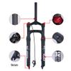 HIMALO Snow Bike Suspension Fork 26x4.0'' Fat Bike Air Fork 110mm Travel 28.6mm Straight Tube E-Bike Fork QR 9x135mm Remote Lockout(Gold) view 3