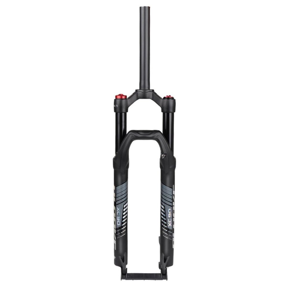 HIMALO 29'' Bike Air Fork Travel 120mm Mountain Bike Suspension Fork 1-1/8" Straight Disc Brake Fork Manual/Remote Lockout QR 9x100mm(Manual)