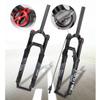 HIMALO 29'' Bike Air Fork Travel 120mm Mountain Bike Suspension Fork 1-1/8" Straight Disc Brake Fork Manual/Remote Lockout QR 9x100mm(Manual) view 3