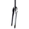 HIMALO Gravel Bike Fork 700C Carbon Fiber Rigid Fork 1-1/8 Straight/Tapered Tube Disc Brake Road Bike Fork Lightweight 9mm QR Hard Forks(White,Straight) view 1