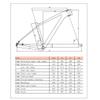 HIMALO 27.5er 29er Carbon Bike Frame 15/17/19'' Hardtail Mountain Bike Frame Disc Brake Internal Routing Frame Thru Axle 12 * 142/148mm(27.5x15'') view 2