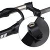 HIMALO Mountain Bike Spring Suspension Fork 26/27.5/29'' 80mm Travel Bike Disk Brake Front Fork 1-1/8 Straight Quick Release HL(27.5'' Black) view 4