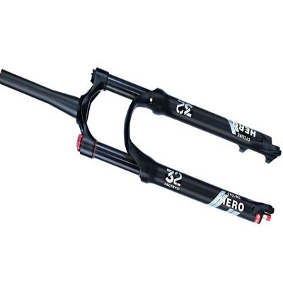 HIMALO 26/27.5/29'' Bike Air Fork Bike Suspension Fork 120mm Travel 1-1/8 Straight/Tapered Bicycle Front Fork Rebound Adjustable Disc Brake QR 9mm(Tapered HL,26inch)