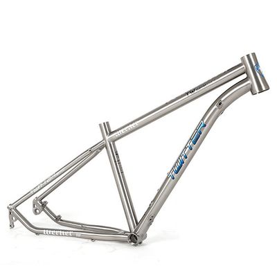 HIMALO Bike Frame 27.5/29er Mountain Bike Frame 15.5''/17''/19'' Lightweight Titanium Alloy Rigid Frame Disc Brake Thru Axle 12x142mm XC AM(29 * 19'')