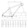 HIMALO Bike Frame 27.5/29er Mountain Bike Frame 15.5''/17''/19'' Lightweight Titanium Alloy Rigid Frame Disc Brake Thru Axle 12x142mm XC AM(29 * 19'') view 2