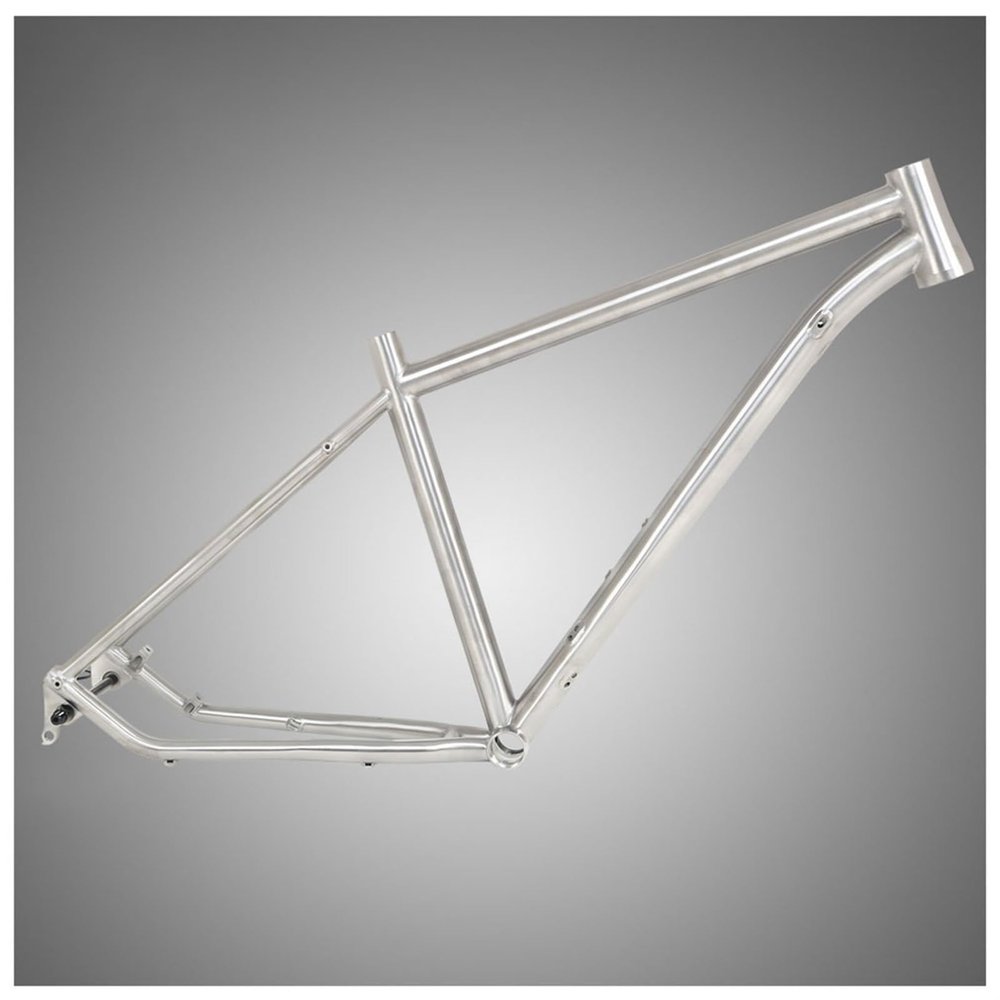 HIMALO 27.5/29er Bike Frame Titanium Alloy Mountain Bike Frame 15.5''/17''/19'' XC AM Rigid Frame Lightweight Disc Brake Thru Axle 12x142mm(27.5 * 15.5'')